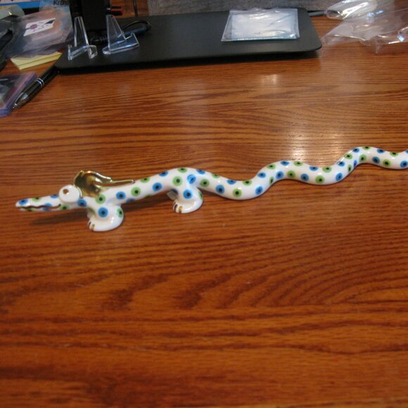 Judith Strong 1996 Snake/Dragon Pottery - Picture 2 of 7